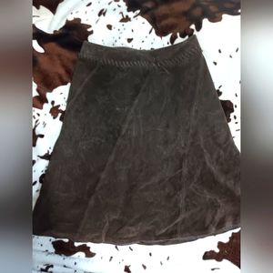 Vintage Anna Taylor LOFT petite leather skirt
